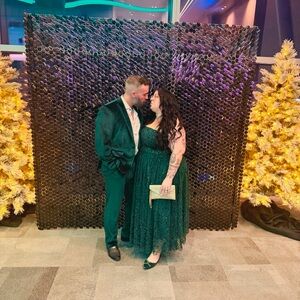 JessaKae Strapless Green Dress